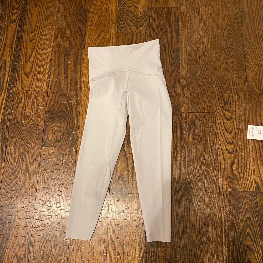 SPANX Light Gray High-Waist Booty Boost Leggings